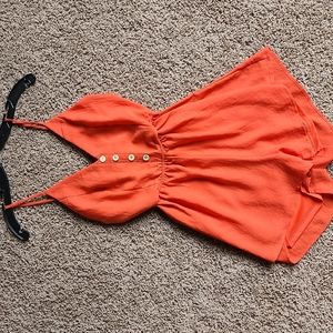 Orange romper